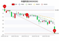 中晶科技股票,最新价31.33元，小幅下跌0.06%”